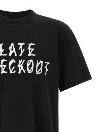 Black Cotton T-Shirt