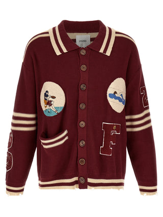 Bordeaux Cotton Cardigan