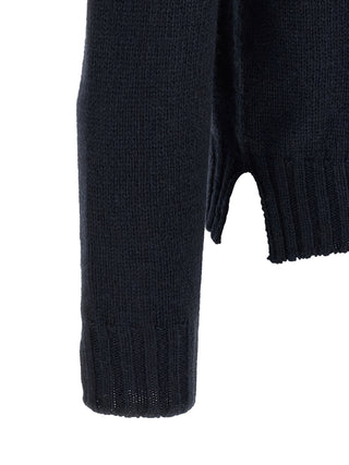 Blue Cashmere Cardigan