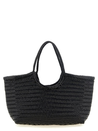 Black Cowhide Shoulder Bag