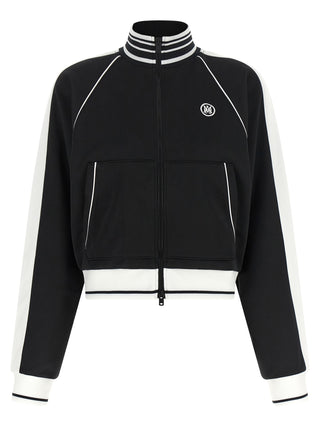 Black Polyester Shell Jacket