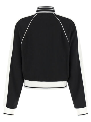Black Polyester Shell Jacket