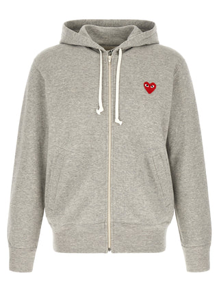 Gray Cotton Cardigan