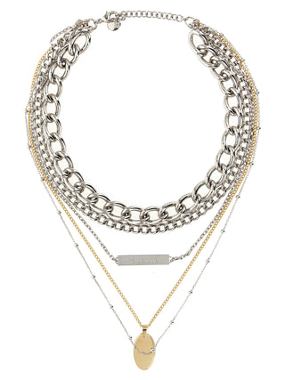 Silver Brass Necklace