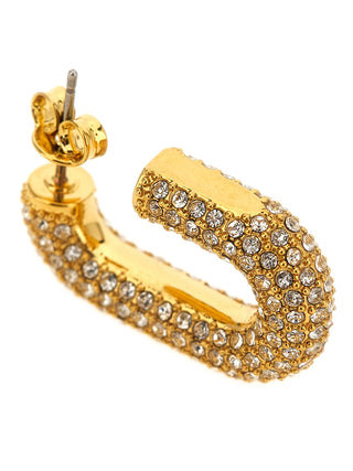 Gold Brass Earrings