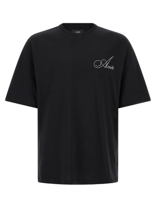 Black Cotton T-Shirt