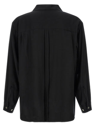 Black Rayon Blouse