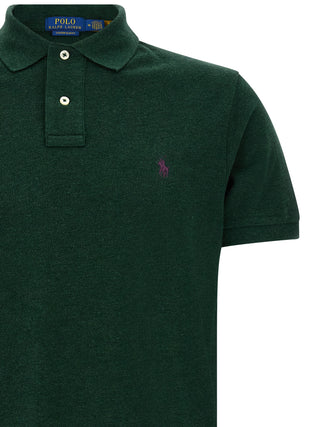 Bicolor Cotton Polo Shirt