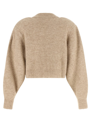 Beige Wool Cardigan