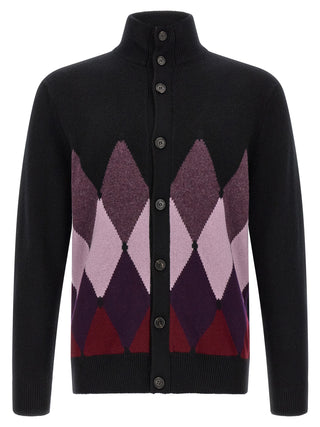 Black Cashmere Cardigan