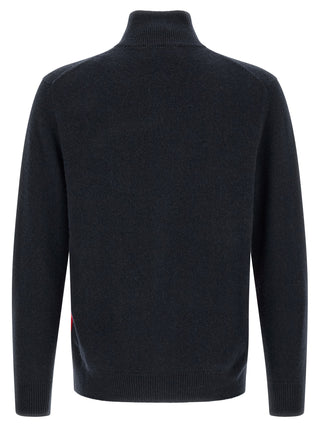 Blue Cashmere Cardigan