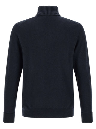 Blue Cashmere Cardigan