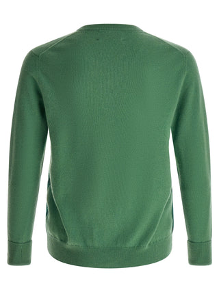 Bicolor Cashmere Cardigan