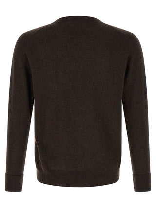 Brown Cashmere Cardigan