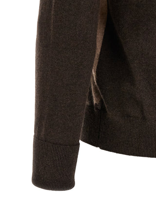 Brown Cashmere Cardigan