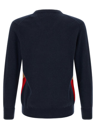 Blue Cashmere Cardigan