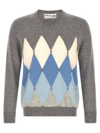 Gray Cashmere Cardigan