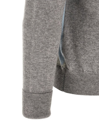 Gray Cashmere Cardigan