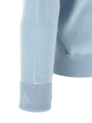 Blue Cashmere Cardigan
