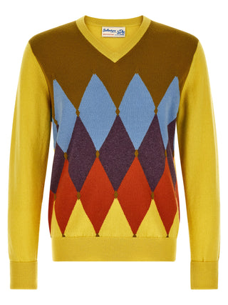 Multicolor Cashmere Cardigan