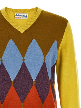 Multicolor Cashmere Cardigan