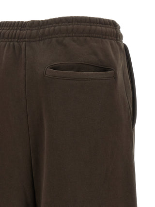 Brown Cotton Joggers (Workout Pants)