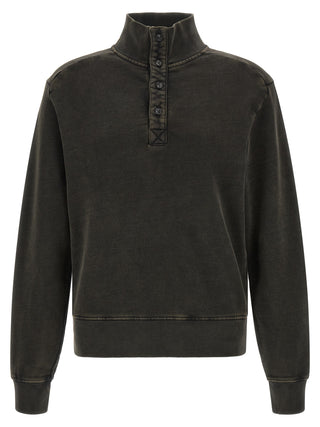Black Cotton Cardigan