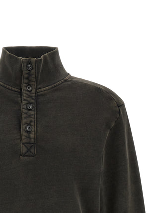 Black Cotton Cardigan