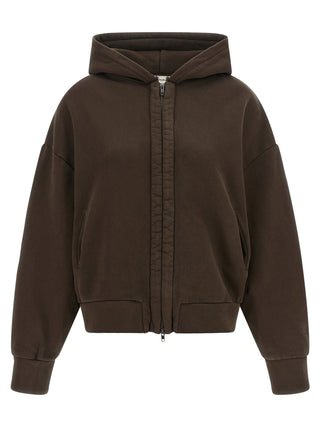 Brown Cotton Sweatshirt