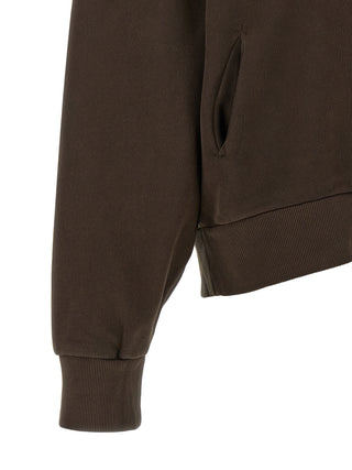 Brown Cotton Sweatshirt