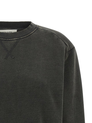 Black Cotton Sweatshirt