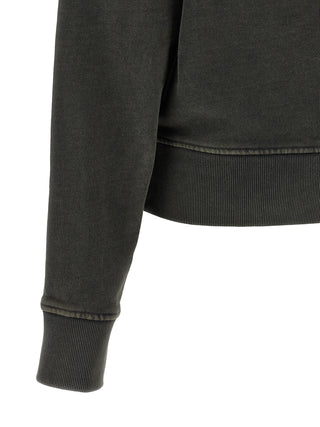 Black Cotton Sweatshirt