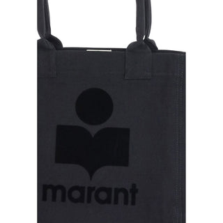 Black Cotton Shoulder Bag
