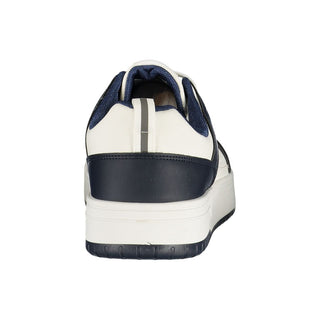 White Polyurethane Men's Sneaker