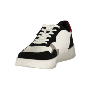 White Polyurethane Men's Sneaker