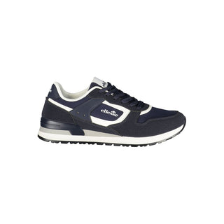 Blue Polyurethane Men's Sneaker