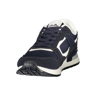 Blue Polyurethane Men's Sneaker