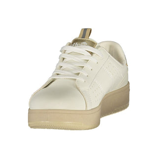 Bianco Polyurethane Women's Sneaker