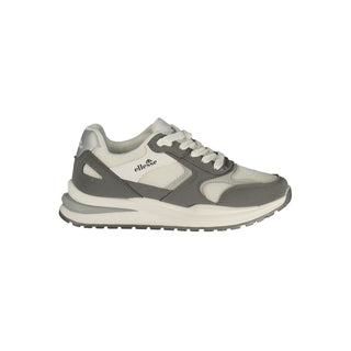 White Polyurethane Women's Sneaker