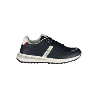 Blue Polyurethane Men's Sneaker