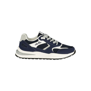 Blue Polyester Men's Sneaker