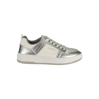 Bianco Polyurethane Women's Sneaker