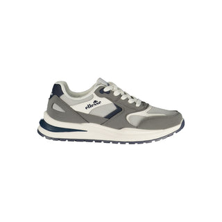 Grey Polyurethane Men's Sneaker