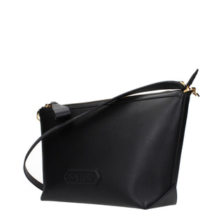 Black Leather Crossbody Bag