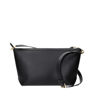 Black Leather Crossbody Bag