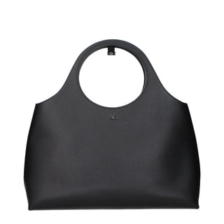 Black Leather Handbag