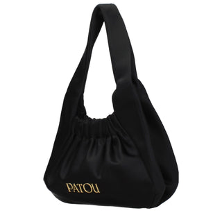 Black Fabric Handbag