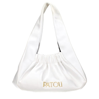 White Fabric Handbag