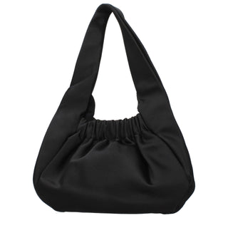 Black Fabric Handbag