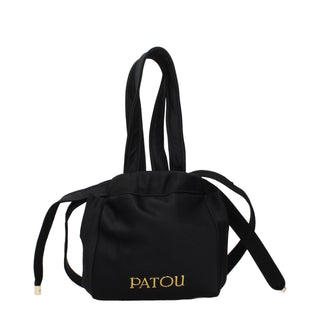 Black Fabric Handbag